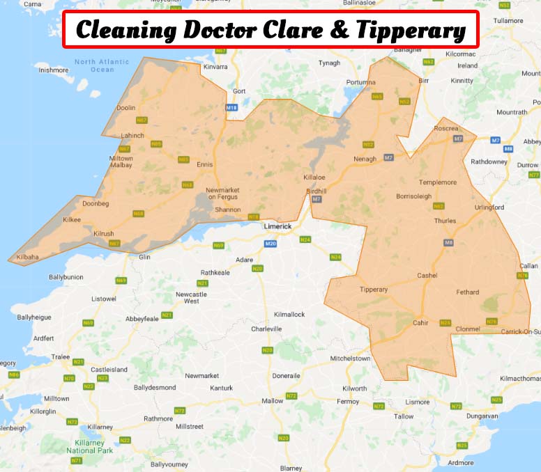 clare tipperary map