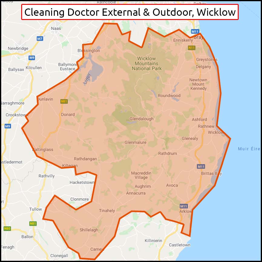 Cleaning Doctor Wicklow Territory Map